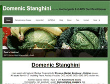 Tablet Screenshot of dstanghini.com